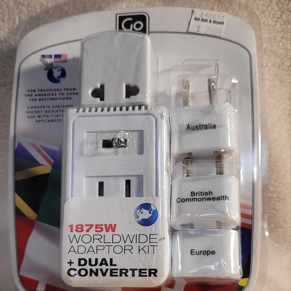 Go Travel Adapter Kit 1875 W
